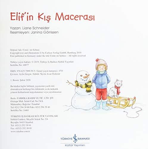 Alternative view of İlk Okuma Kitabım - Elif’in Kış Macerası