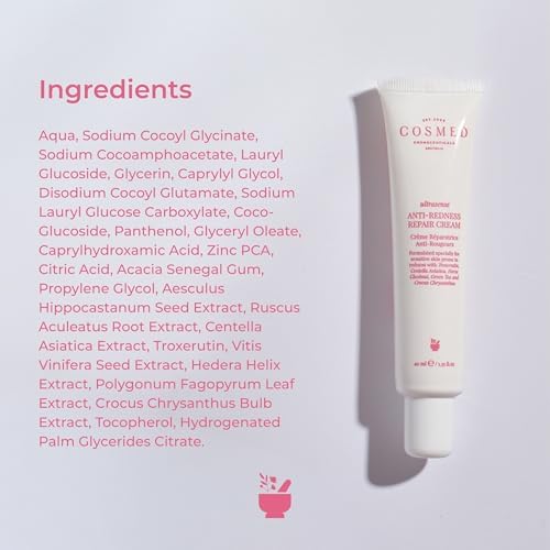 Cosmed Hassas Ciltler İçin Kızarıklık Karşıtı Krem - Anti-Redness Repair Cream - 40 ml - Görsel 3