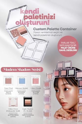 Alternative view of Yumuşak Dokulu, Dökülme Yapmayan Mat Tekli Göz Farı Modern Shadow (106 Forever Peach)