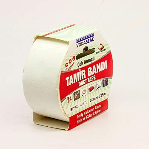 Çok Amaçlı Tamir Bandı, 50Mmx25Mt, Beyaz