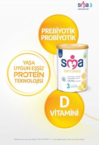 Alternative view of SMA Optipro 3 Devam Sütü (1-3 Yaş, 800 g)