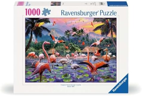 1000 Parçalı Puzzle Flamingolar