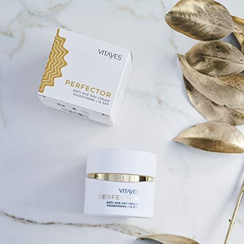 Alternative view of Vitayes Perfector Anti-age, day cream,15 SPF, face cream with 24-hour moisture for the skin, Repair and protect skin, smoother skin & reduction of wrinkles, Intensive care for the face