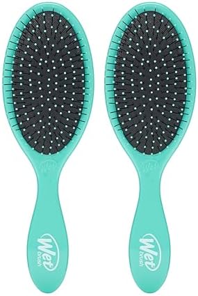 Alternative view of Wet Brush Orijinal Detangler Saç Fırçası, Amazon Aqua- Ultra Yumuşak IntelliFlex Kıllar - Dolaşık Açıcı Saç Fırçası Dolaşıklıklar - Tüm Saç Tipleri (Islak ve Kuru Saç) - Kadın ve Erkek (2'li