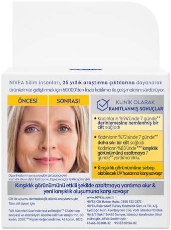 Q10 Power Kırışıklık Karşıtı Gündüz Yüz Kremi SPF30 50 ml,Yaşlanma Karşıtı,Sıkılaştırıcı,Nemlendirici,Kreatin,Hyaluronik Asit - Görsel 2