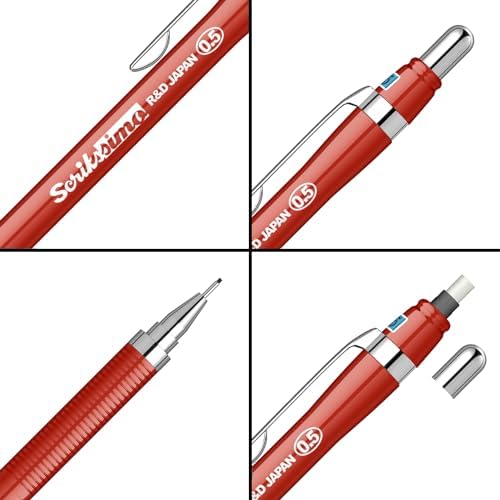 Office Simo Mekanik Kurşun Kalem Kırmızı 0.5 Mm - Görsel 3