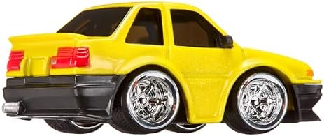 CarTuned JDM Seri 2 1985 Corolla AE86, Sarı Coupe, Diecast Metal Oyuncak Araba, Arabası - Görsel 2