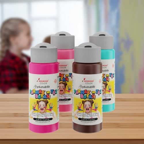 Alternative view of Tamamlayıcı Renkler Parmak Boyası 4'lü Set 4x60 ml