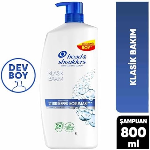 & Shoulders Klasik Bakım Kepeğe Karşı Etkili Şampuan 800ml - Görsel 3