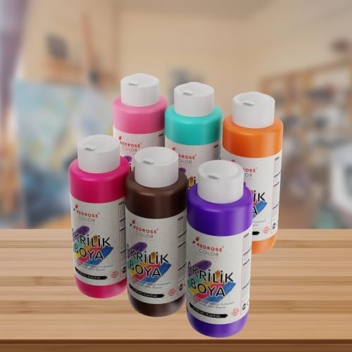 Alternative view of Tamamlayıcı Renkler Akrilik Boya 6'lı Set 6x120 ml