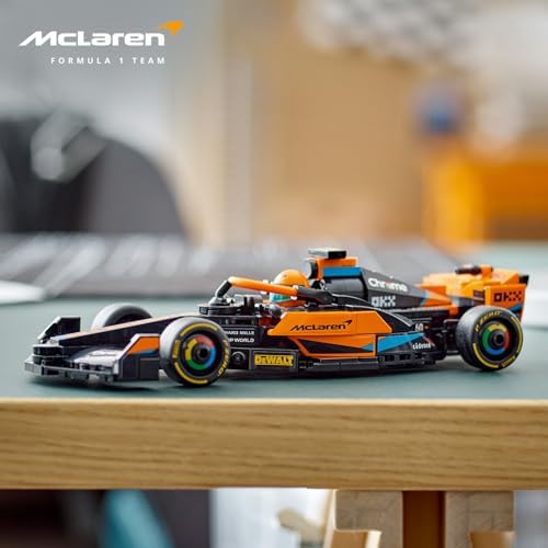 Alternative view of 2023 McLaren Formula 1 Yarış Arabası Set 76919 – 9 Yaş ve Üzeri Kız ve Erkek Çocukları için Koleksiyonluk Oyuncak Model Yapım Seti, Çocuk Doğum Günü Hediyesi Fikri (245 Parça)