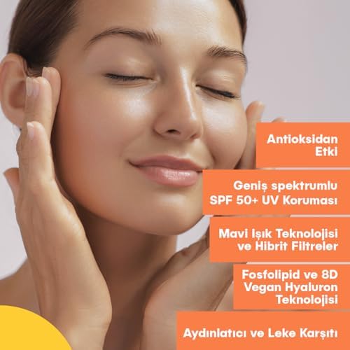 She Vec Protected Sun – Aydınlatıcı Ve Leke Karşıtı Güneş Koruyucu Krem Spf 50 - Görsel 3