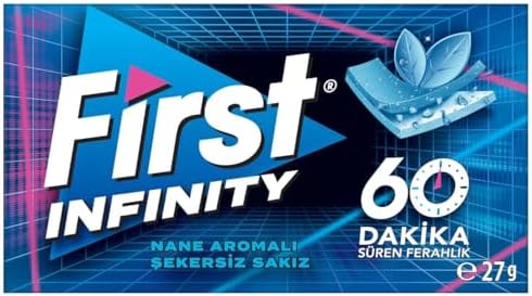 First Infinity 60 Dk Nane Aromalı Şekersiz Sakız 27 gr - Görsel 2