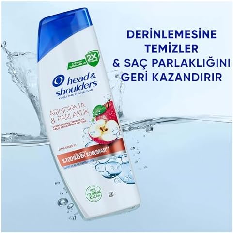 & Shoulders Arındırma ve Parlaklık Kepeğe Karşı Etkili Şampuan 330ml - Görsel 3