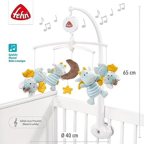 Alternative view of Fehn Müzik Mobil Küçük Kale - Sevimli Hayvanlarla Bebek Uyku Yardımı - Bebek Mobil Müzik Kutusu Melodi - 0-5 Ay arası Bebekler için Bebek Yatağı Oyuncak