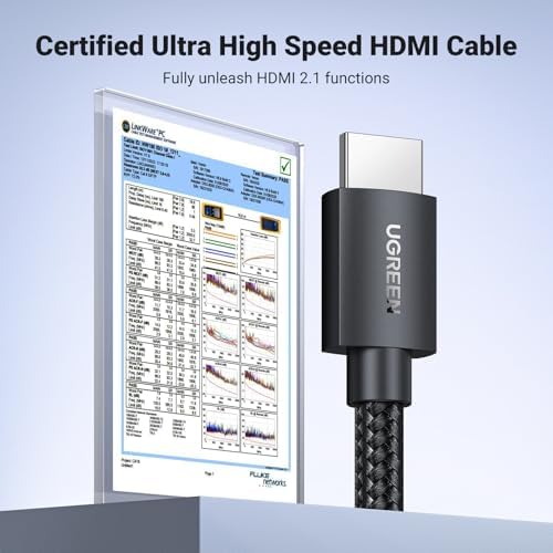 Alternative view of 8K HDMI 2.1 Kablo 3D eARC HDCP 2.2/2.3 PC için PS5/PS4 Soundbar HDTV(5m)