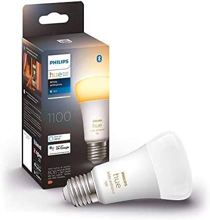 HueWA 8-75W Beyaz Ambiyans Akıllı E27 Led Ampul , Bluetooth Özellikli