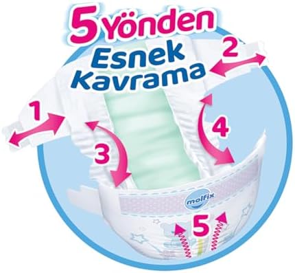 Alternative view of 3D Bebek Bezi 4+ Beden (9-16 Kg) Maxiplus, Fırsat Paketi, 52 Adet