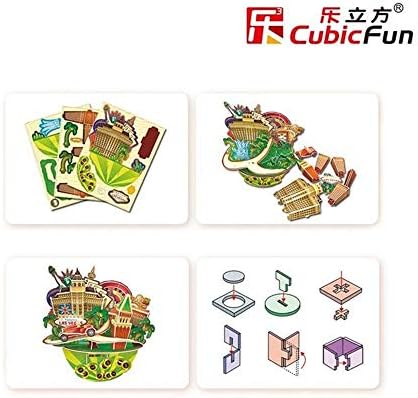 CubicFun 3D 64 Parça Puzzle Las Vegas Şehir Kompozisyonu