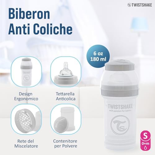 Alternative view of 78006  Anti-Colic 180Ml Biberon, Beyaz/ Şeffaf