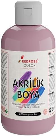 Açık Pembe Akrilik Boya 250 gr