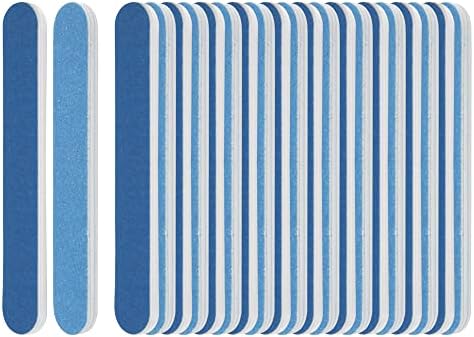 Mini Köpük Pano, Çift Taraflı Tırnak Törpüsü, 220/320 Tanecik, 8,9 cm U x 12,7 cm G, Mavi, 50 Adet