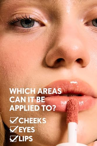 Cream Co. Allık Ruj Göz Farı Glow Tint Soft Mocha, Nemlendirici Makyaj, 504 Nude, Hyaluronik Asit Peptit