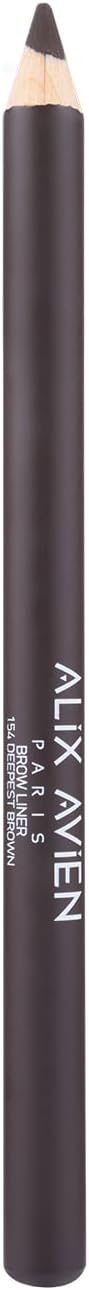 Uzun Süre Kalıcı, Belirginleştirici Şekillendirici Kahve Kaş Kalemi - Brow Liner 154 Deepest Brown