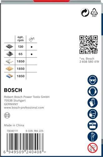 1 x PRO Multi Material Power Change Plus delik testeresi (yumuşak ahşap, alçıpan duvar için, Ø 65 mm, profesyonel aksesuar, matkap/tornavida için) - Görsel 3