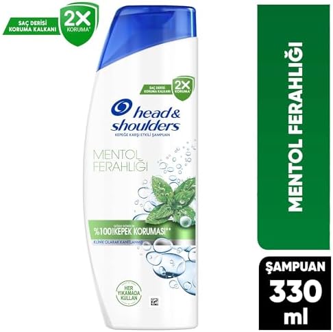 & Shoulders Mentol Ferahlığı Kepek Karşıtı Şampuan 330ml - Görsel 3