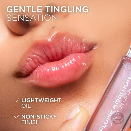 Plump Ambition Hyaluron Lip Oil Besleyici ve Nemlendirici Dudak Parlatıcısı - 380 Rouge In - Görsel 2