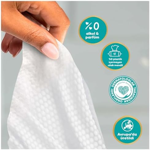 Alternative view of Aqua Soft Touch Bebek Islak Havlu 3 Paket 180 Yaprak