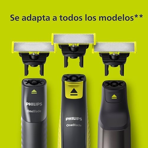 OneBlade 3'lü Yedek Bıçak ve Vücut Bakım Kiti, 3 Adet Yedek Bıçak, Cilt Koruması, Vücut Tarağı, Tüm OneBlade Modelleriyle Uyumlu, 4 Aya Kadar Dayanıklı Bıçaklar, QP630/51 - Görsel 3