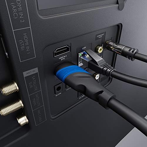 – 4K ve 8K HDMI Kablosu – 3,1m – 0,15-22,5m arasında mevcut – Her HDMI bağlantısı için (4K@120Hz & 8K@60Hz, Yüksek Hızlı Ethernet, TV, Blu-ray, PS5, Xbox, Switch – siyah) - Görsel 2