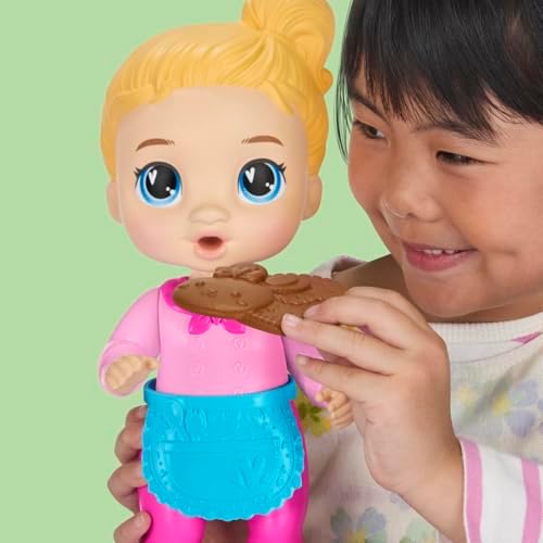 Alternative view of Baby Alive Baby, Hayali Yiyecek Aksesuarlı Sarı Saçlı Oyuncak Bebek, 3 Yaş ve Üzeri Kız ve Erkek Çocuklar için 26,5 cm Boyunda Oyuncaklar