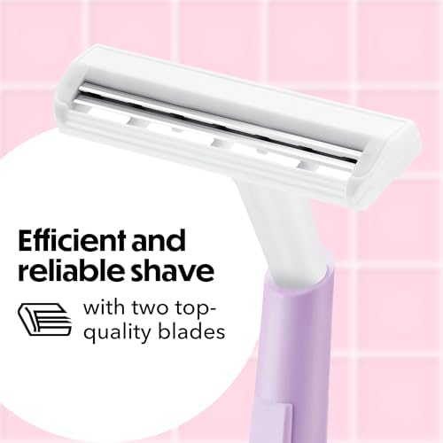 Alternative view of BIC Silky Kadın Çift Bıçaklı Tek Kullanımlık Jilet 10 Adet - 12'li Paket (120 Jilet Rengi)