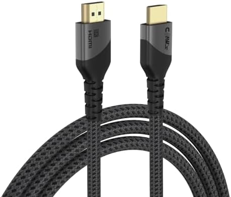 8K UHD HDMI 2.1 48 Gbps / 24K /Alüminyum Gövdeli 8K 60Hz-4K 120Hz-2K 240HZ-FHD 240Hz Destekli 2 Metre Premium HDMI Kablo(C-HP-B1) - Görsel 3