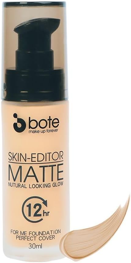 Bote Makeup Skin-Editor Natural Looking Glow For Me Foundation 03