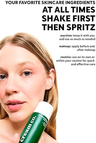 Alternative view of Cream Co. Gözenek Sıkılaştırıcı Ferahlatıcı Yüz Spreyi, Heartleaf Face Mist, Niacinamide, Tüm Cilt Tipleri, 50 ML