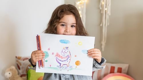 BIC Kids Stripes Kuru Boya Kalemi, 24'lü Kutu - Görsel 3