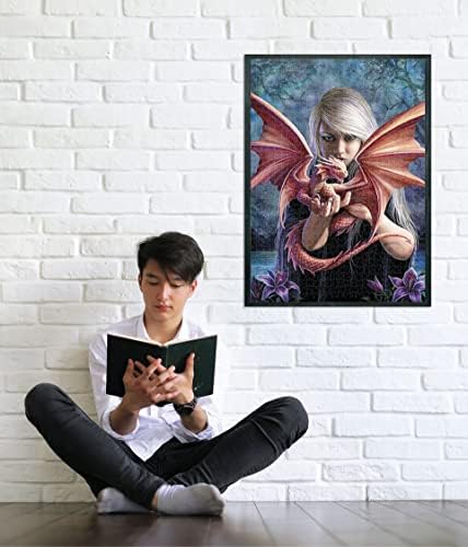 Alternative view of - 1000 Parça Anne Stokes Yetişkin Puzzle - Dragonkin - 39640
