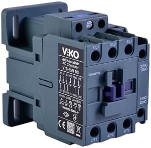 VTC-25/11/S Kontaktör 25A 1no+1nc 230V Bobinli