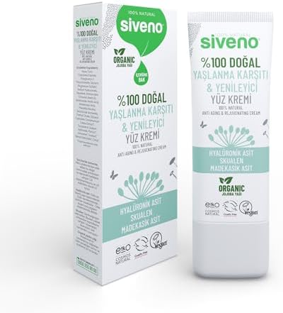 Alternative view of Siveno%100 Doğal Yüz Kremi Yaşlanma Karşıtı Aydınlatıcı Yenileyici Canlandırıcı 30 ml