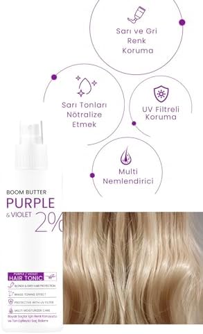 Alternative view of BOOM BUTTER Renk ve Saç Yapısını Koruyucu Purple Mor Saç Toniği 150ML