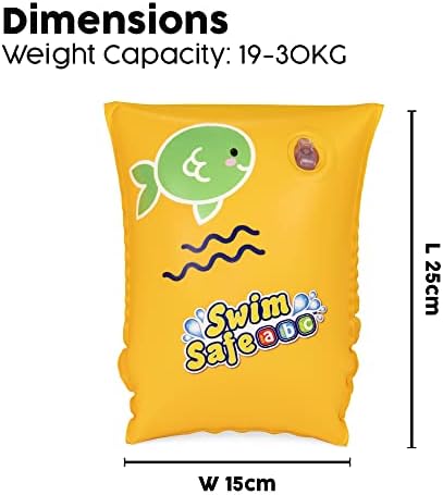Alternative view of Swim Safe ABC yüzme kollukları, seviye C, WonderSplash, 3-6 yaş, 25 x 15 cm