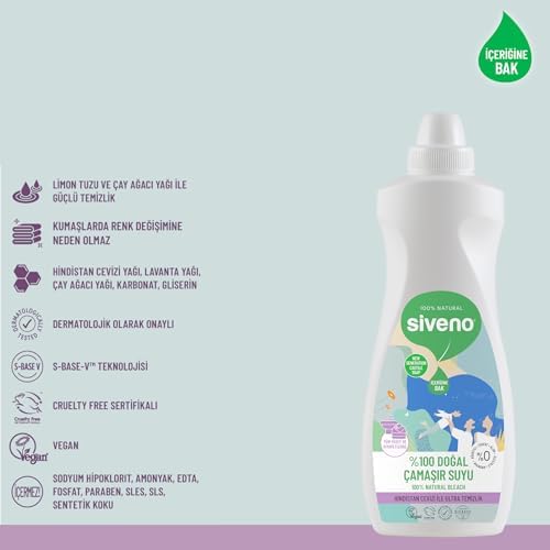 Alternative view of %100 Doğal Çamaşır Suyu Bitkisel Lavanta Çay Ağacı Tüm Yüzey Ve Kumaşlarda 700 ml