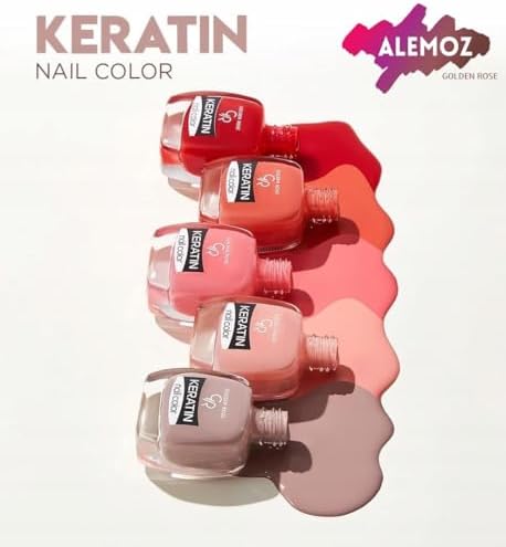 Keratin Nail No: 35 - Keratin İçerikli Güçlendirici Parlak Oje - Görsel 3