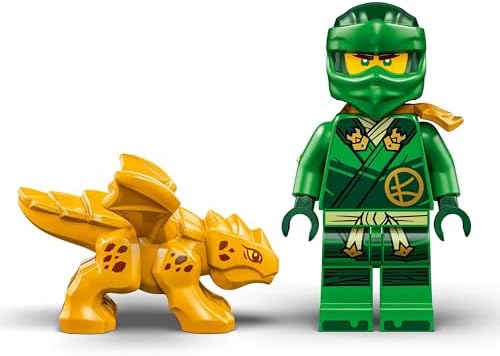 Alternative view of Lloyd’un Yeşil Orman Ejderhası 71829-6 Yaş ve Üzeri Çocuklar için 2 Minifigürlü Yaratıcı Oyuncak Yapım Seti, Doğum Günü Hediyesi (128 Parça)