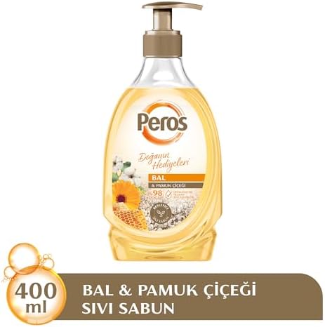 Doğanın Hediyeleri Bal & Pamuk Çiçeği Sıvı Sabun 400 G