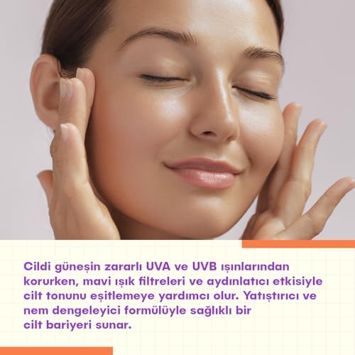 She Vec Protected Sun – Aydınlatıcı Ve Leke Karşıtı Güneş Koruyucu Krem Spf 50 - Görsel 2